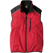 G-2249 [防風ストレッチベスト レッド 4L]