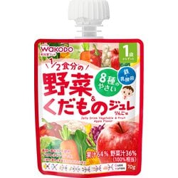 ヨドバシ Com アサヒグループ食品 Asahi 1歳からのmyジュレドリンク 1 2食分の野菜 くだもの りんご味 70g ベビー飲料 通販 全品無料配達