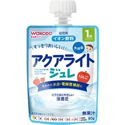 1歳からのMYジュレドリンク アクアライト りんご 80g [対象月齢：1歳から]