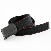 G-5006 ストレッチベルト ブラック×レッド F