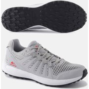 モントレイル F.K.T. Columbia Montrail F.K.T BM0109 099 Slate Grey, Bright Red US7(25cm） [トレイルランニングシューズ メンズ]