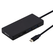 ストレージ機能付Type-Cハブマルチドッキングステーション AOK-TYPEC8IN1HUB-BK