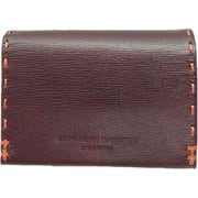 KATHARINE HAMNETT LONDON (キャサリン ハムネット)財布 490-58702 カラーテーラード2 コンパクト 三つ折り 国産キップレザー(子牛革) 490-58702 チョコ
