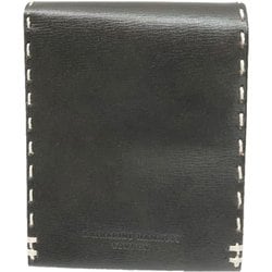 KATHARINE HAMNETT LONDON （キャサリン ハムネット）財布 490-58704 カラーテーラード2 二つ折り 札入れ 国産キップレザー（子牛革） 490-58704 クロ