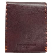 KATHARINE HAMNETT LONDON (キャサリン ハムネット)財布 490-58704 カラーテーラード2 二つ折り 札入れ 国産キップレザー(子牛革) 490-58704 チョコ
