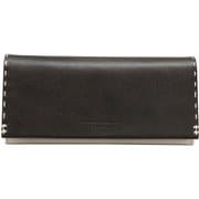 KATHARINE HAMNETT LONDON (キャサリン ハムネット)財布 490-58706 カラーテーラード2 束入れ 札入れ 長財布 国産キップレザー(子牛革) 490-58706 クロ
