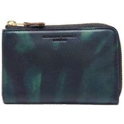 KATHARINE HAMNETT LONDON (キャサリン ハムネット)財布 490-59202 FRUID(フルイド) L字ファスナー ミドルウォレット 札入れ 高級イタリアベジタブルタンニンレザー 490-59202 ブルー