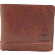 Lee(リー) cross(クロス) 320-1894 財布 二つ折り 中ベラ付き パスケース 札入れ カウレザー(牛革) ソフト 320-1894 チャ