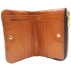 リー 二つ折り財布 Loose（ルーズ） ミドルウォレット イタリアンレザー（牛革） 札 小銭 カード 電子マネー グリーン