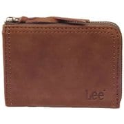 Lee（リー） western（ウエスタン） 320-1720 財布 小銭入れ L字ファスナー 国産ヌバックレザー（外側）/イタリアンレザー（内装）牛革 320-1720 チョコ