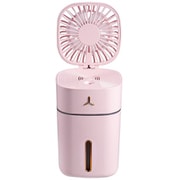 USB加湿器充電式ファン付/ピンク FUK-9PK