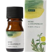 ブレンド精油 モミ&グレープフルーツ 5mL 08-020-7140