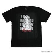 僕の心のヤバイやつ ラフ画Tシャツ ブラック Mサイズ 山田杏奈 [キャラクターグッズ]
