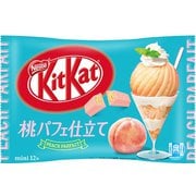 限定 キットカットミニ 桃パフェ仕立て 12枚