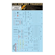 HGW232043 1/32 Fw190D-9 データーステンシルデカール [プラモデル用品]