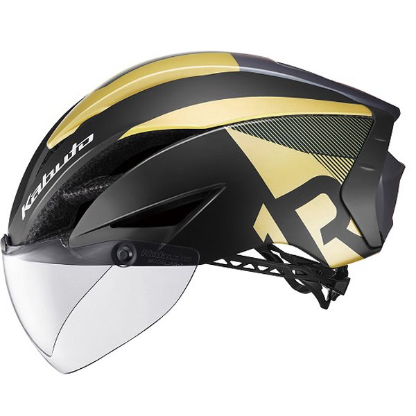 OGK KABUTO オージーケー カブト:AERO-R1 CV G-1マットゴールド 【S/M