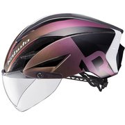 自転車ヘルメット AERO-R1 CVTR G-1トランスパープル 【S/M】