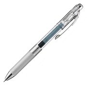 ゲルインキボールペン ENERGEL infree(エナージェル インフリー) 0.4mm ノック式 インク色:ラフグレー 本体色:クリア ニードルチップ 速乾 BLN74TL-N2