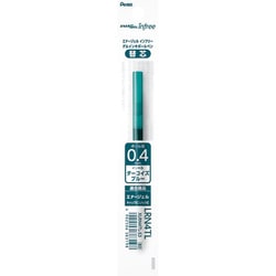 ゲルインキボールペン エナージェル インフリー 替芯 0.4mm ターコイズブルー XLRN4TL-S3