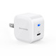 Y！mobileセレクション RAVPower USB-C 1ポート 急速充電器YMR ホワイト RP-PC1011-Y