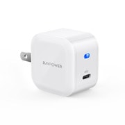 Y！mobileセレクション RAVPower USB-C 1ポート 急速充電器YMR ホワイト RP-PC1011-Y