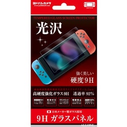 ALG-NSKGF-YC [Nintendo Switch用 光沢ガラスパネル 0.2mm]