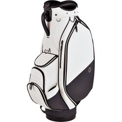 【美品】VESSEL ベゼル LUX CART JP キャディバッグ 白 9型 VESSEL（スポーツ） VESSEL GOLF べゼル ゴルフ Lux Cart JP