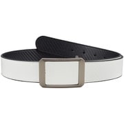 VESSEL BELT SQUARE リバーシブル ガンメタWH/BK L