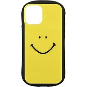SMF-12 [iPhone 12 mini ハイブリッドガラスケース スマイリー・フェイス アップ]
