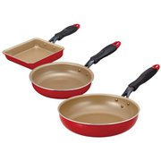 evercook(エバークック) IH対応 フライパン3点セット EFPST3