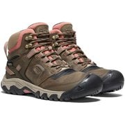 リッジ フレックス ミッド ウォータープルーフ RIDGE FLEX MID 1024921 Timberwolf/Brick Dust US6(23cm） [トレッキングシューズ レディース]