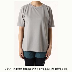 [C3fit] リポーズ Tシャツ(C3fit/レディース) MXグレイ M/シースリーフィット