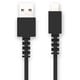 USB Type-A to Lightningケーブル 充電・通信 MFi認証 1.0m ブラック FS-MFIAL100-BK
