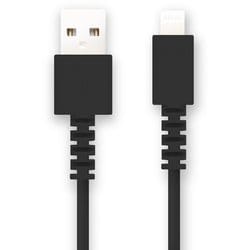 USB Type-A to Lightningケーブル 充電・通信 MFi認証 1.0m ブラック FS-MFIAL100-BK