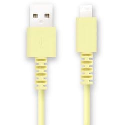USB Type-A to Lightningケーブル 充電・通信 MFi認証 1.5m イエロー FS-MFIAL150-YG