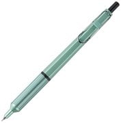 油性ボールペン JETSTREAM EDGE(ジェットストリーム エッジ) 0.38mm ノック式 ポイントチップ搭載 インク色:黒 本体色:ミントグリーン SXN100338.31