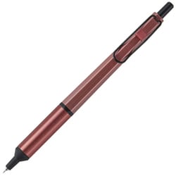 油性ボールペン JETSTREAM EDGE（ジェットストリーム エッジ） 0.38mm ノック式 ポイントチップ搭載 インク色：黒 本体色：ベリーピンク SXN100338.35