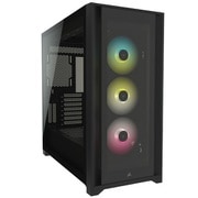 ミドルタワーPCケース iCUE 5000X RGB Tempered Glass -Black- CC-9011212-WW