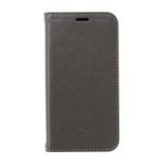 oregalo(オレガロ) iPhone 12 mini 用 スタンド機能付き ダイアリーケース グレー