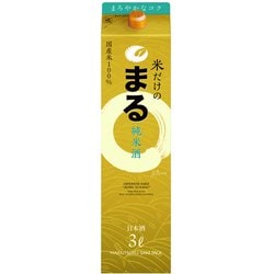 サケパック 米だけのまる 純米酒 13～14度 3000ml [日本酒]
