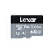 PROFESSIONAL SILVERシリーズ microSDXCカード 64GB Class10 UHS-I U3 V30 A2 LMS1066064G-BNANJ