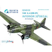 Il-4 内装3Dデカール （シュントンモデル用） [1/48スケール デカール]