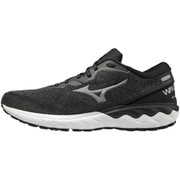 J1GC210953 WAVE SKYRISE 2 255 [メンズ ランニングシューズ ブラック×グレイ×ブラック]