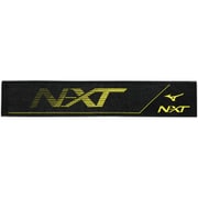 32JY110409 NXTマフラータオル（ハコイリ） [スポーツタオル ブラック×セーフティイエロー]