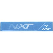 32JY110424 NXTマフラータオル（ハコイリ） [スポーツタオル ブルー×ホワイト]