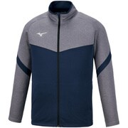 32MC115014 TL ソフトニットジャケット S [メンズ ジャージ ドレスネイビー×チャコール杢]