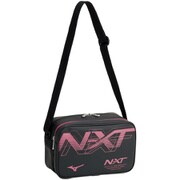 33JM102396 N-XTショルダーバッグS [スポーツバッグ ブラック×ピンク]