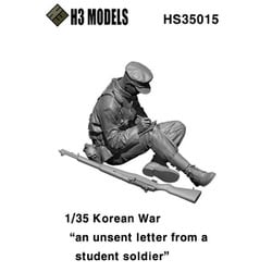 ヨドバシ Com H3 Models 朝鮮戦争 韓 朝 投函できない手紙を書く学徒兵 1 35スケール プラモデル 通販 全品無料配達