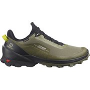 クロス オーバー ゴアテックス CROSS OVER GORE-TEX L41286200 DEEP LICHEN GREEN/BLACK/EVENING PRIMROSE 26.5cm [ハイキングシューズ メンズ]