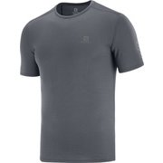 エックスエー トレイル ティー XA TRAIL TEE M LC1474900 EBONY Mサイズ [ランニングシャツ メンズ]